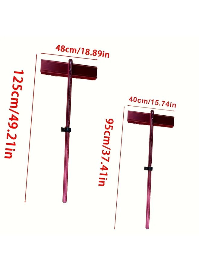 Aluminum Alloy 5 Row Manual Tiles Peeling Sticking Tool 17 72inch 37 4inch Durable Adjustable With Clear Measurement Markings For Tile Installation Ergonomic Design Robust Construction - Image 2