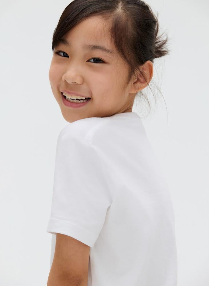 Calvin Klein Jeans Kids Mono Mini Badge Crew Neck T-Shirt - Image 3