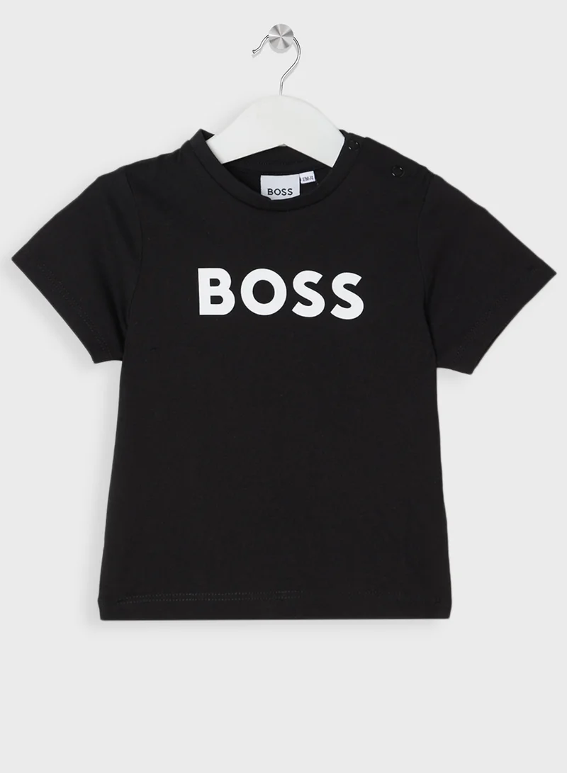 بوس Kids Logo Tshirt