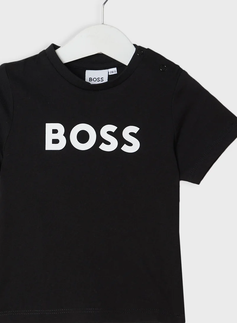 بوس Kids Logo Tshirt