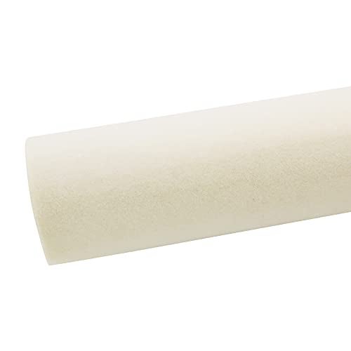 TAOGIFT Self Adhesive Off White Velvet Shelf Liner Paper Felt Fabric for Art & Crafts, Jewelry Box Felt Liner Solid Color Felt Drawer Dresser Cabinets Arts Crafts Decor 17.7" x 98" - Image 5