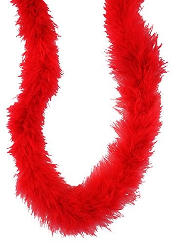 Touch of Nature 38009 Fluffy Boa Deep Red