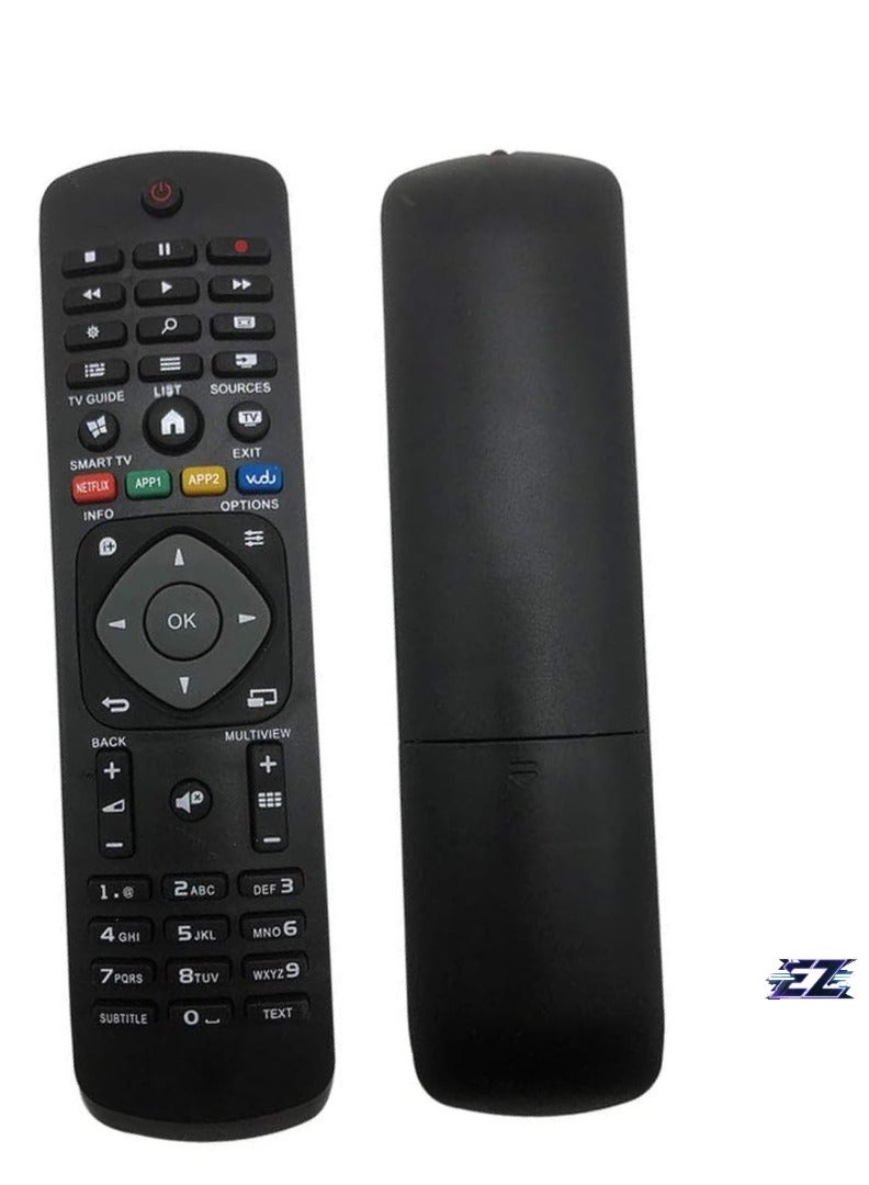 ELTRAZONE Replacement Philips TV LED LCD Remote Control MT-L1030 - Universal Remote Control for Philips TVs - Includes Battery - Image 3