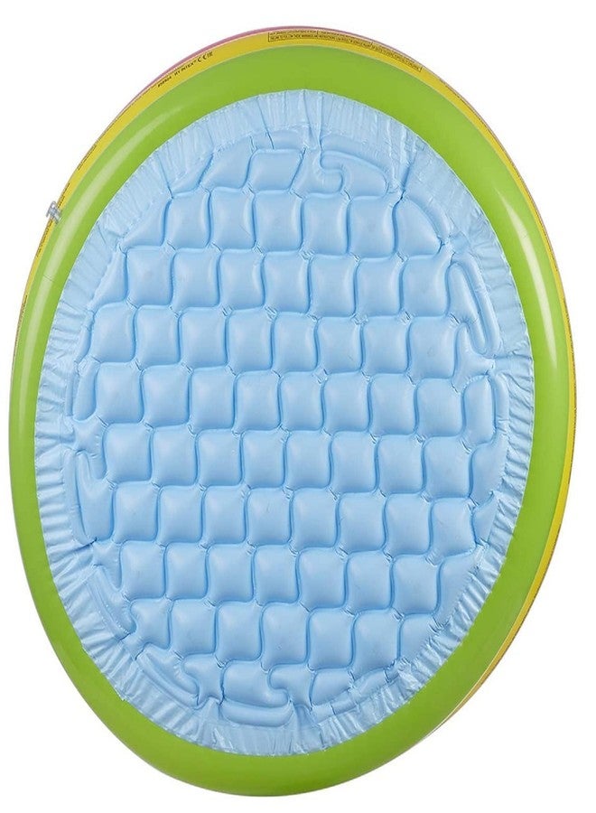 Styxon 4 Ft Round Swimming Pool for Kids | Inflatable Sunset Glow Round Colourful Ring Baby Pool Portable Baby Bath tub | 0-5 Years | Indoor & Outdoor Swimming Pool for Kids (Multi Color) - Image 4