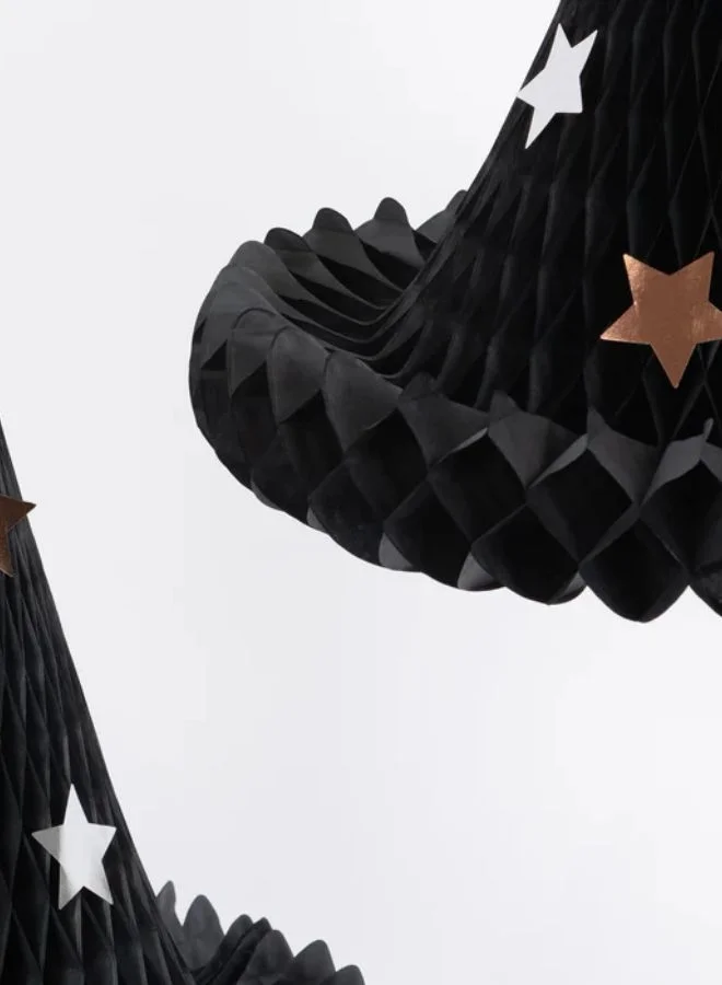 Meri Meri Honeycomb Witch Hat Decorations