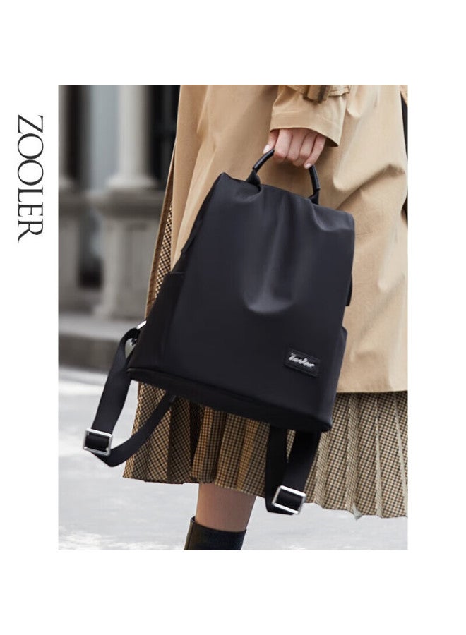 ZOOLER Zhu'er Women's Handbag, Fashionable Backpack, Lightweight, Water-resistant, Oxford Cloth, Anti-theft Design, Ladies' Backpack, Collegiate Style, Student Schoolbag, Large Capacity, Travel Bag, Birthday Gift - Image 1