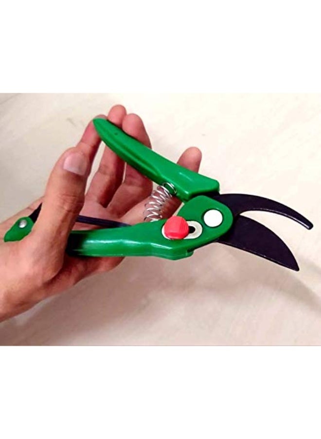 Professional Hand Pruner Cutter – Garden Bypass Pruning Shears & Secateurs – Sharp Steel Blade Plant Scissors with Safety Lock, Ergonomic Non-Slip Handle – Perfect Gardening Tool for Trimming Branches, Grass, and Plants - Image 3