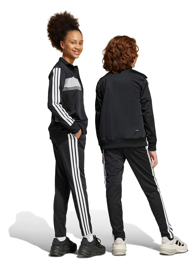Adidas Youth Seasonal Essential Tiberio 3-Stripe Tricot Track Suit
