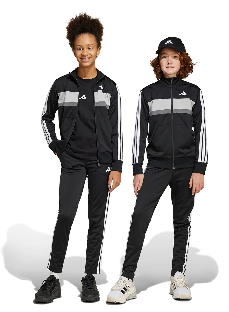 Adidas Youth Seasonal Essential Tiberio 3-Stripe Tricot Track Suit