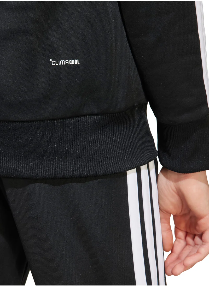 اديداس Youth Seasonal Essential Tiberio 3-Stripe Tricot Track Suit