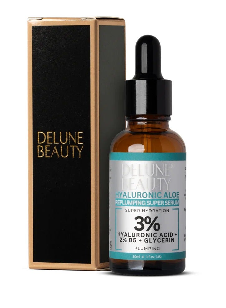 Delune 3% Hyaluronic Aloe B5 Face Serum - Image 1