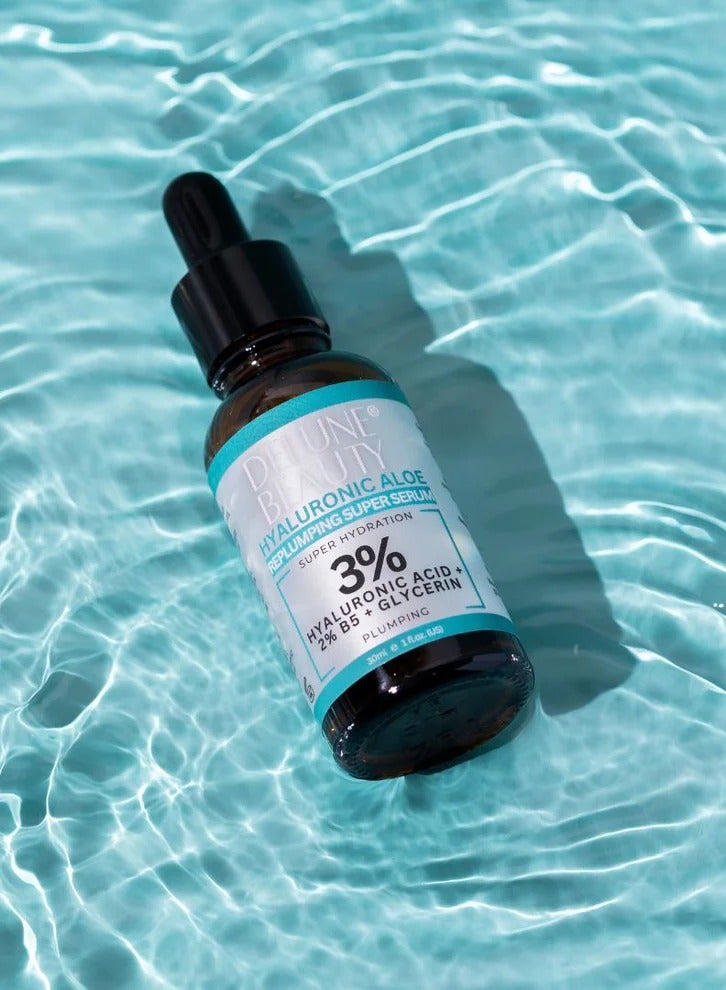 Delune 3% Hyaluronic Aloe B5 Face Serum - Image 2