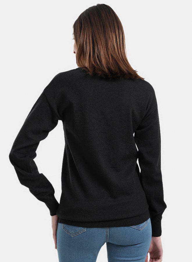 Carina V-Neck Knit Pullover - Image 4