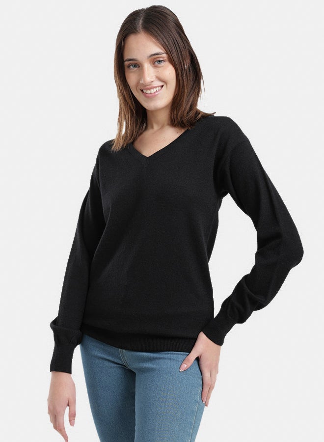 Carina V-Neck Knit Pullover - Image 2