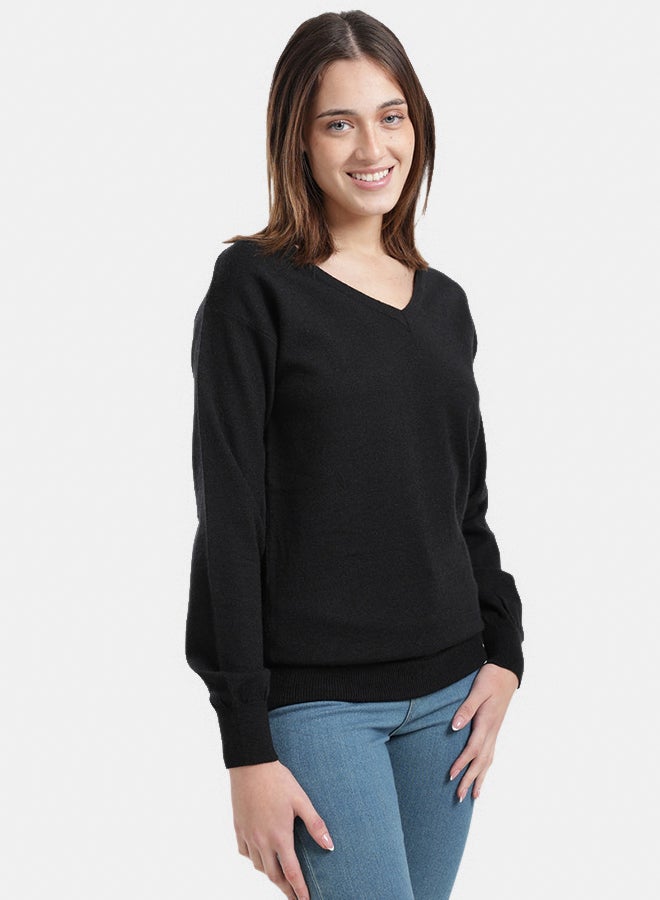Carina V-Neck Knit Pullover - Image 3