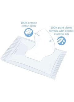 NATRACARE Natracare Baby Wipes with Organic Chamomile, Apricot and Sweet Almond Oil  - Image 3