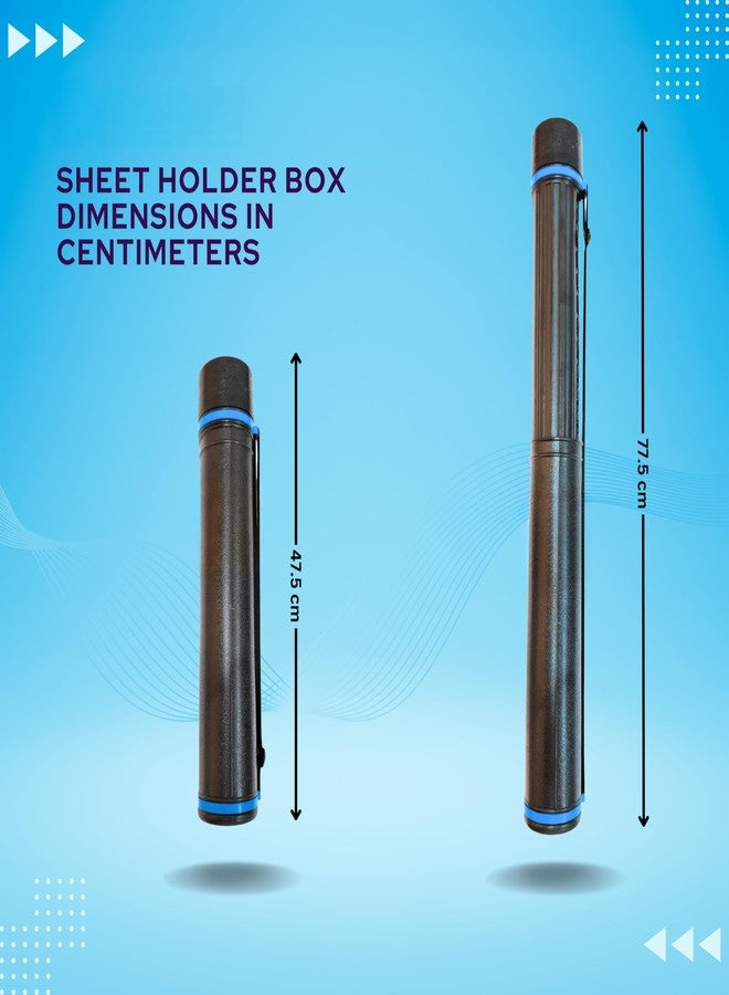 Book Birds Drawing Sheet Holder/sheet Container/drafting Tube/roll Pack-for Engineering Student, Artist, Architect - For Artwork, Blueprints, Posters And Scrolls - Image 2