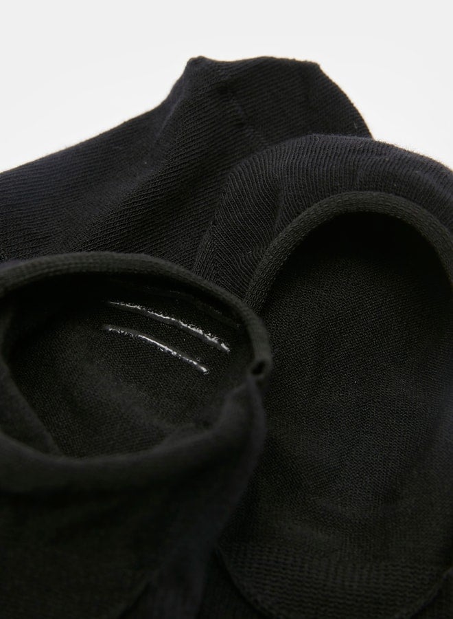 دوتشيني جوارب رجالية سادة غير ظاهرة - عبوة من  قطع - Image 2