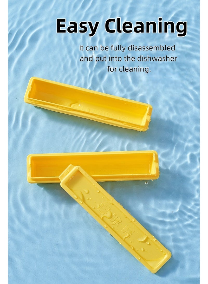 مكعبة عصي بروتين على شكل فرايز صديقة للأقلام والقوارير مع غطاء، تخزين مغناطيسي وتصميم قابل للتراكب – إطلاق سريع في ثانية واحدة، يتوافق مع العلب والقوارير، صديقة للبيئة وخالية من بيسيكل أ (BPA) ومن الصنف الغذائي الآمن في المكنسة المائية – مثالية للرمضان، العيد، يوم الوطني الإماراتي، الحفلات العائلية والمناسبات الخارجية - Image 4