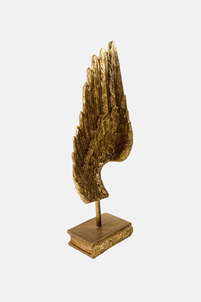Nanette lepore Decorative Polyresin Wing, Gold - Image 4
