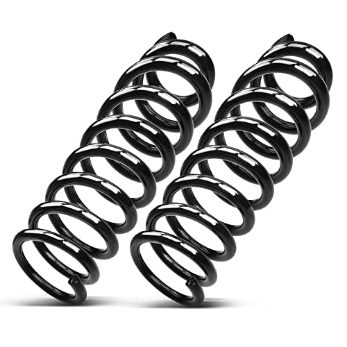 A-Premium 2Pcs Front Suspension Coil Spring Set Compatible with Chevrolet Trailblazer EXT & GMC Envoy & Buick & Isuzu & Oldsmobile, Driver and Passenger Side - Image 1