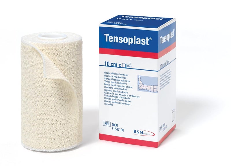 Tensoplast شريط لاصق مرن EAB للضغط الثابت مع دعم متوسط للمفاصل 10 سم × 45 م - Image 1