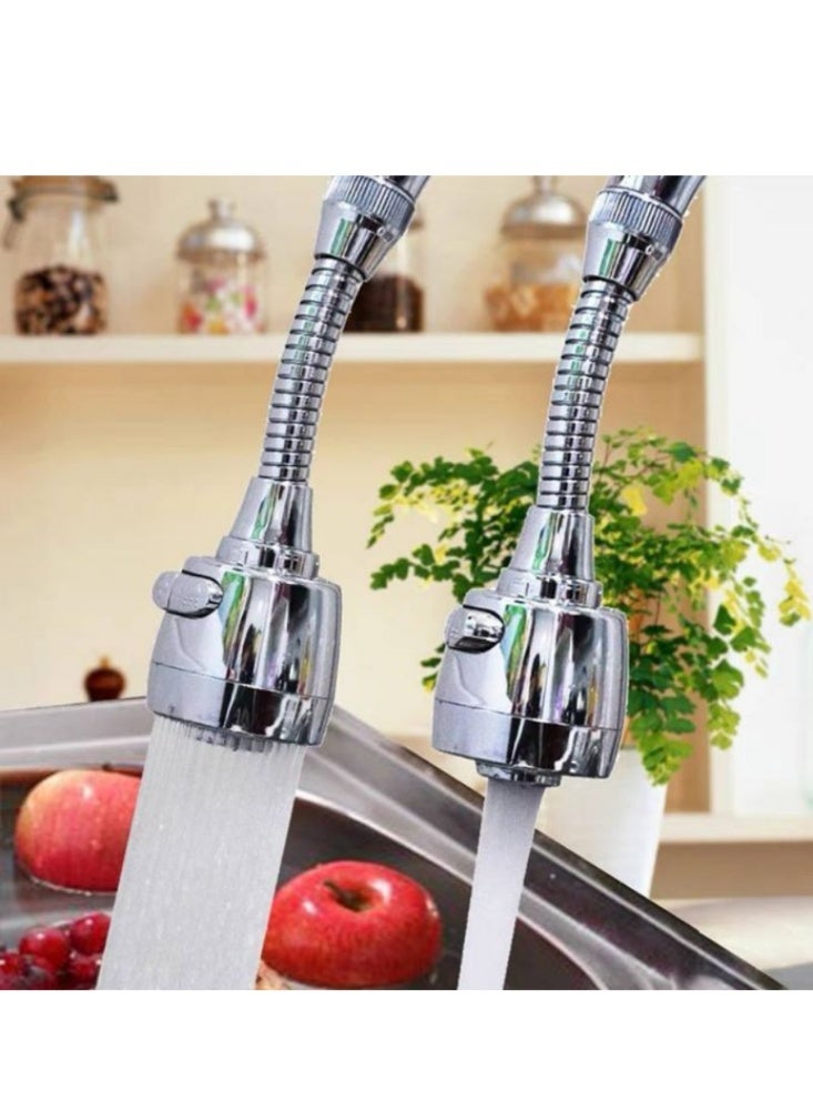 Flexible Faucet Water Filter – 360° Rotating Tap Aerator Saves 30% Water - Image 4
