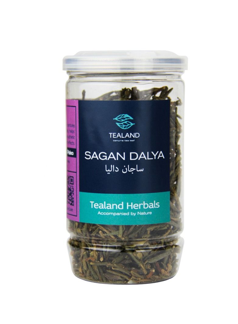 تيلاند العشبية تيسان ساجان داليا مضادات الأكسدة الغنية الطبيعية خالية من الكافيين دعم المناعة منشط منشط Adaptogen 30g - Image 1
