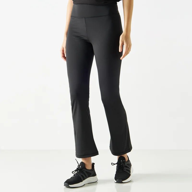 ADOT by Splash Performance Flared Pants with Elasticised Waistband