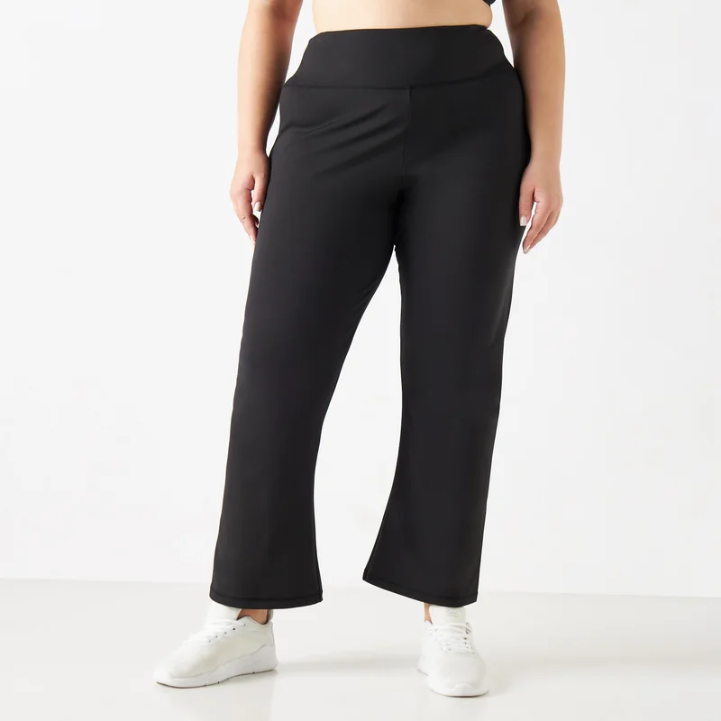 ADOT by Splash Performance Flared Pants with Elasticised Waistband