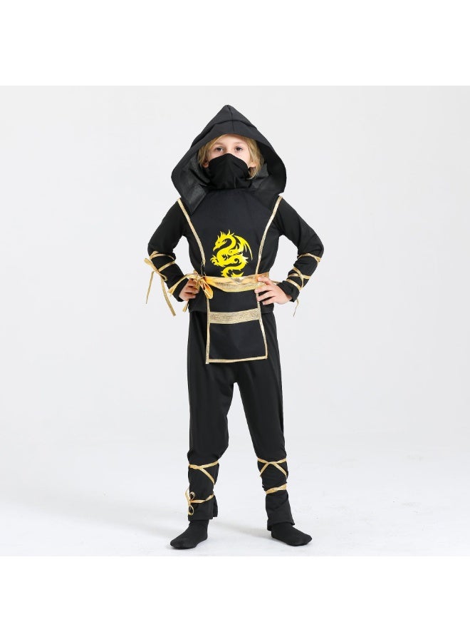 NIBEMINENT Naruto samurai costume Halloween children's performance costume - Image 1
