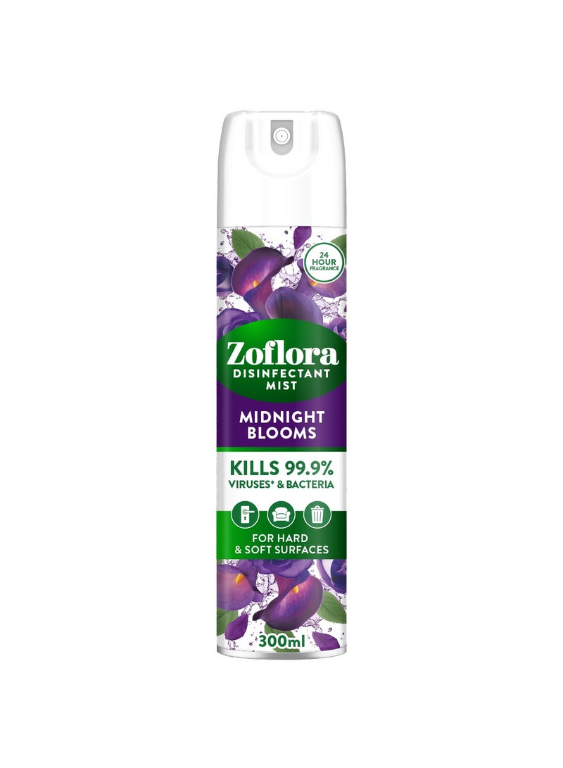 Zoflora Disinfectant Mist Midnight Blooms  Aerosol Spray - Image 1