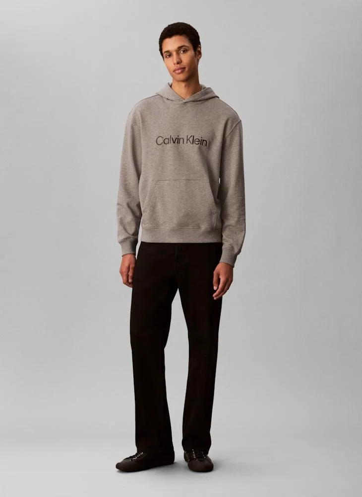 CALVIN KLEIN Long Sleeve Logo Graphic Sweatshirt