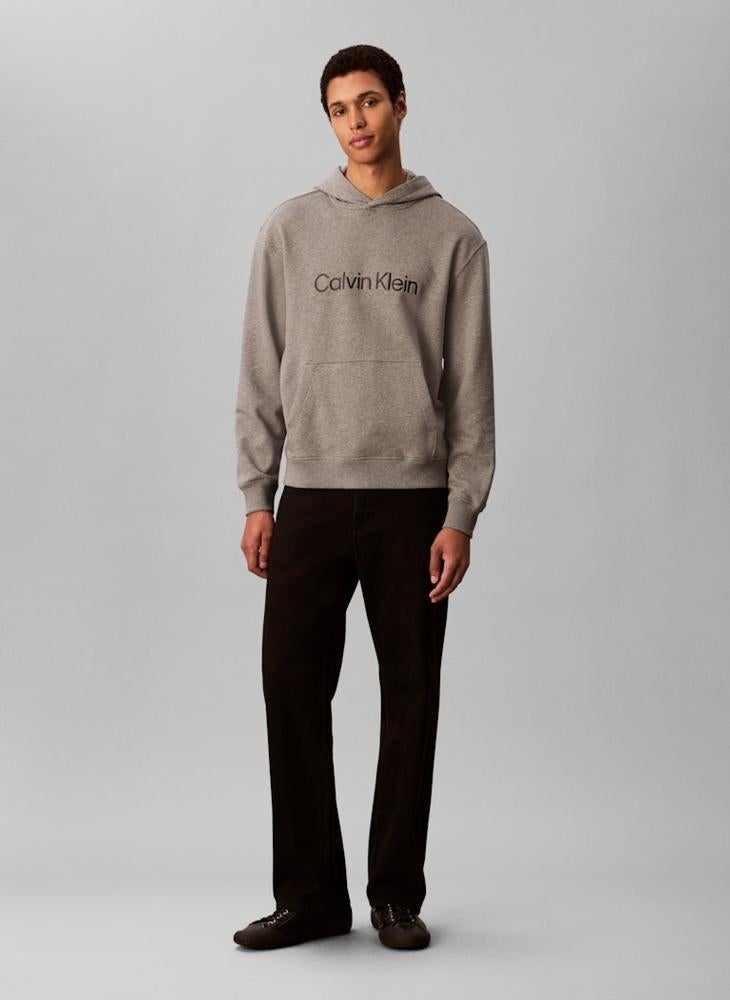 CALVIN KLEIN Logo Terry Hoody - Image 5