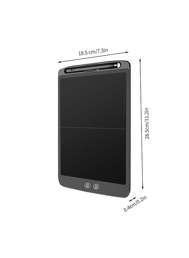 12 Inch LCD Writing Tablet Electronic Digital Drawing Board Ultra-Thin Writing Pad Split Screen One-Click Erase with Lock Button Gift for Children Adults Home Office School  - Image 5