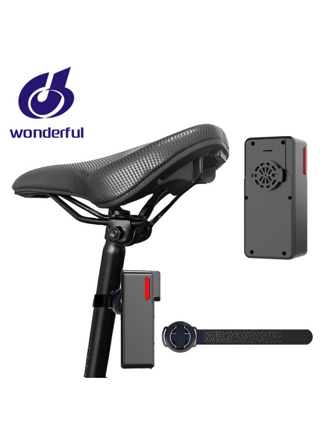 Generic 4K HD WiFi Bicycle Recorder Warning Light Remote Control Turn Signal EIS Anti-shake Lingyang Waterproof Camera-Color:Adaptable Rotating Strap Bracket  - Image 1