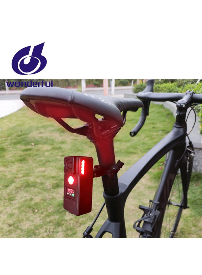 Generic 4K HD WiFi Bicycle Recorder Warning Light Remote Control Turn Signal EIS Anti-shake Lingyang Waterproof Camera-Color:Adaptable Rotating Strap Bracket  - Image 4
