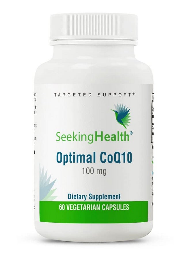 Seeking Health Optimal Coq10 100 Mg Coenzyme Q10 Supplement Antioxidant Supports Energy Production And Heart Health Vegetarian (60 Capsules)*  - Image 2
