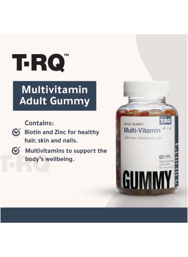 TRQ Multi-Vitamin 60 Gummies - Image 3