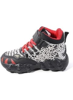 Cool Godzilla Boy Casual Light Up Sneakers Long Sports Boots  - Image 4