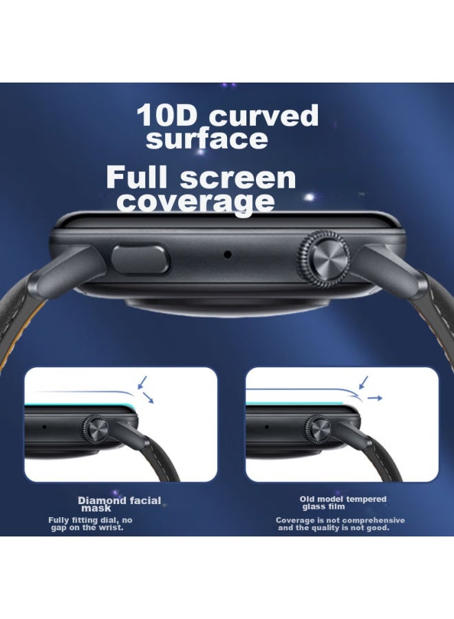 Smorss Ceramic Coating Film For Oppo Watch X, Non-tempered Composite Film, High-definition Anti-drop Anti-scratch Fingerprint-resistant Watch Screen Protector - Image 3