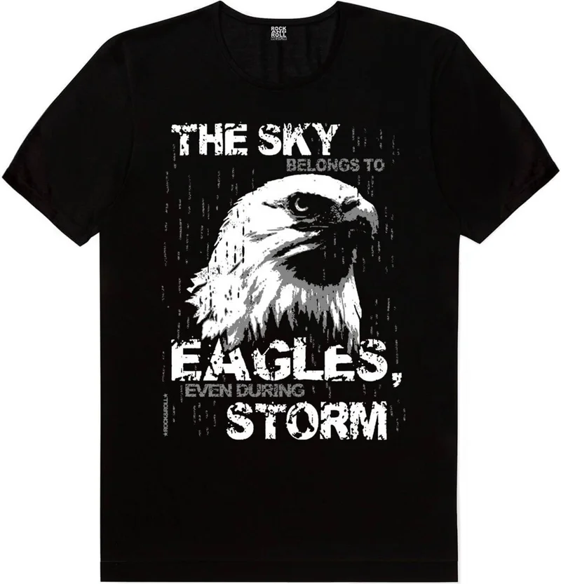 روك اند رول Big Chief, Indian Girl White, Eagle of the Sky Men's 3-Piece Eco Pack T-Shirt