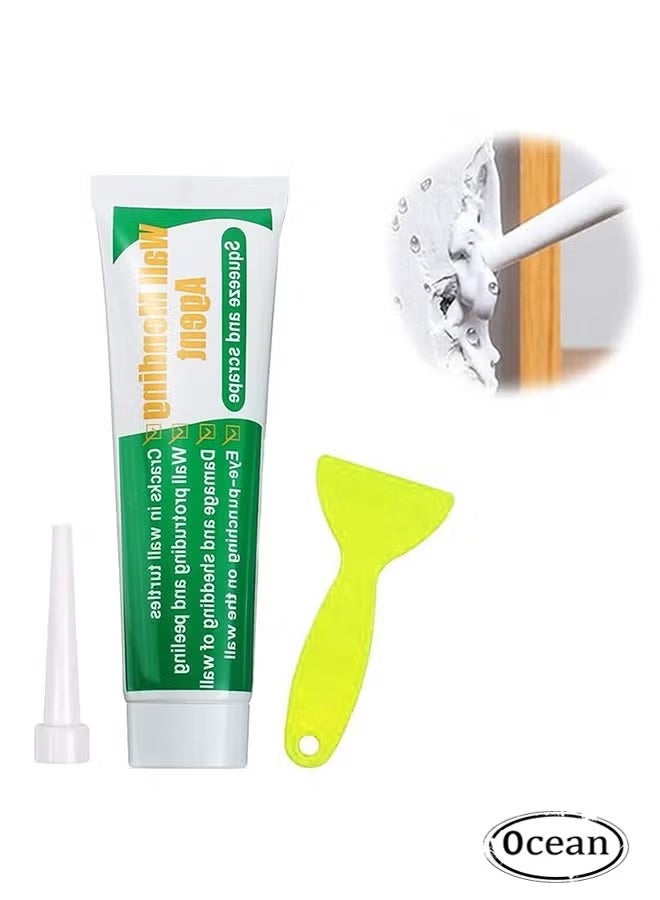 هتك کركس جدار إصلاح وكيل Drywall إصلاح Kit ، Spackle جدار إصلاح تصحيح Kit مع كاشح ، جدار إصلاح وكيل ثقب كبير Drywall تصحيح ، سهلة ملء الثقوب في جدار المنزل والإصلاح السريع الكراك - Image 1