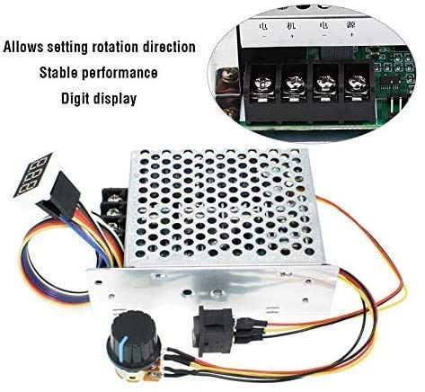 Puly PWM DC10-55V 12V 24V 36V 48V 60A PWM DC Motor Speed Controller Reversible Switch Set DC Brush Motor Tools Accessories Supplies - Image 3