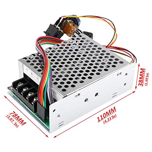 Puly PWM DC10-55V 12V 24V 36V 48V 60A PWM DC Motor Speed Controller Reversible Switch Set DC Brush Motor Tools Accessories Supplies - Image 5