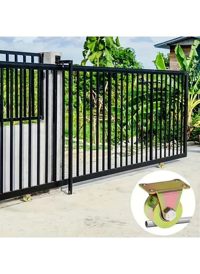 Heavy Duty Steel V Groove Pulley System 4pcs Industrial Grade Noise Reducing - Image 2