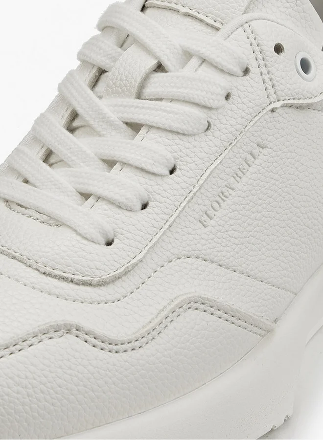 Flora Bella By Shoexpress Panelled Lace-Up Sneakers