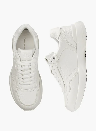 فلورا بيلا من شو إكسبرس Panelled Lace-Up Sneakers
