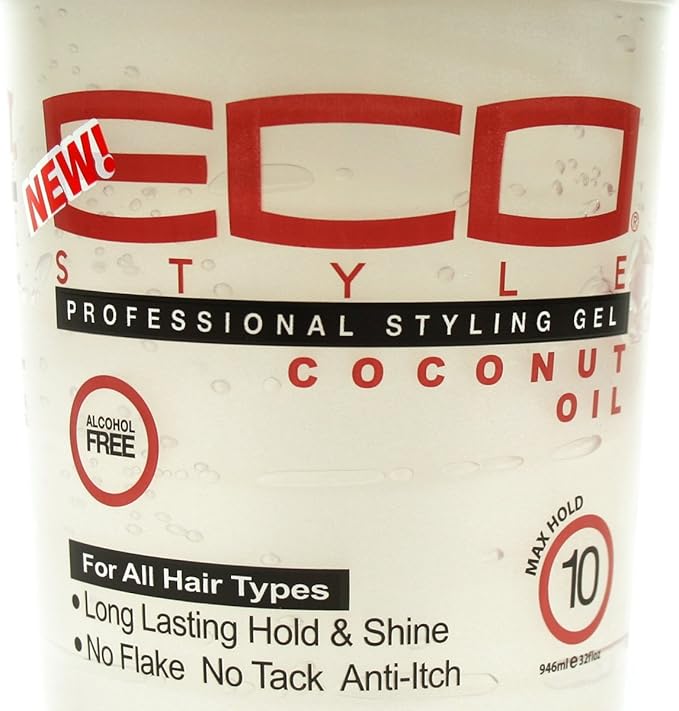 Eco Style r Coconut Oil Max Hold Professional Styling Gel 946 ml