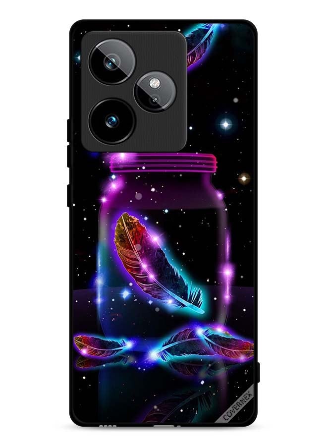 Covernex Realme GT 7T 5G Protective Case Cover Feathers In Jar